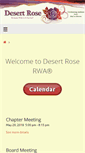 Mobile Screenshot of desertroserwa.org