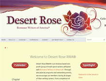 Tablet Screenshot of desertroserwa.org